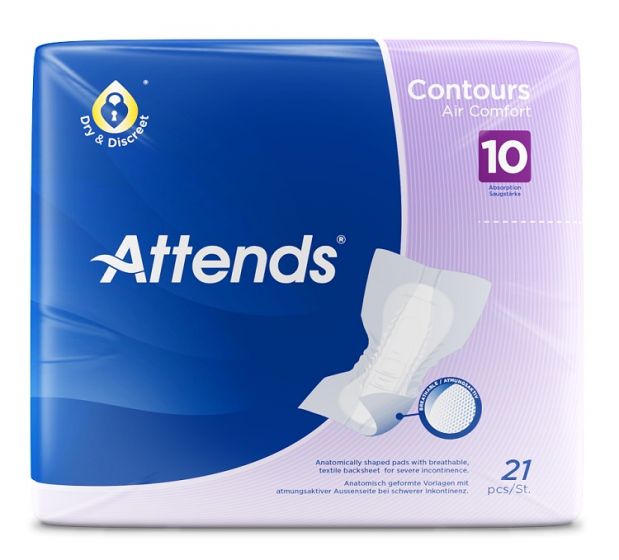 Attends pads hot sale