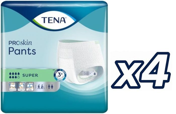 TENA Pants Super Extra Large | 4 pakken