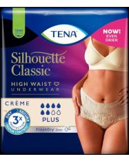 ** TENA Silhouette Classic High Waist Crème M Plus 9ST