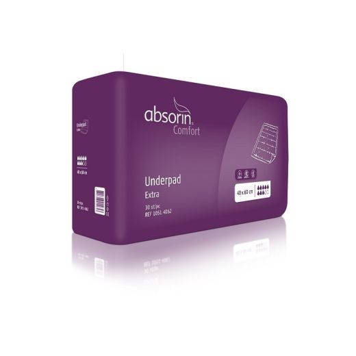 Absorin Comfort Onderlegger Extra 40x60 Absorin Comfort Onderlegger Extra 40x60