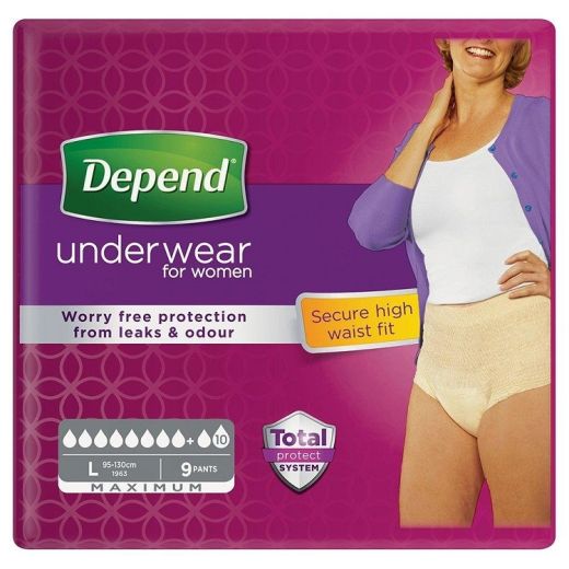 Depend Pants Vrouw Maximum - Large Depend Pants Vrouw Maximum - Large