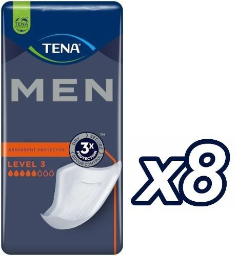 TENA For Men Level 3 | 8 pakken