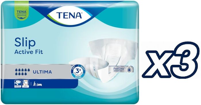 TENA Slip Active Fit Ultima Medium | 3 pakken