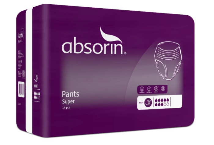 Absorin Comfort Pants Super L 14 stuks