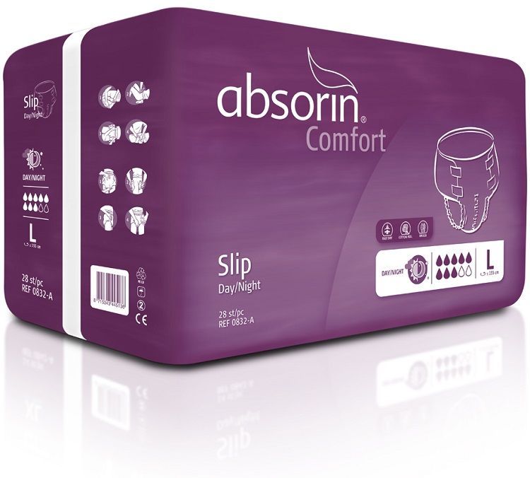 Absorin Comfort Slip Day Night L | voordelig, discreet en snel in huis