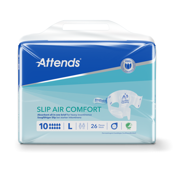 Attends Slip Air Comfort 10L