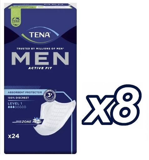 TENA For Men Level 1 | 8 pakken