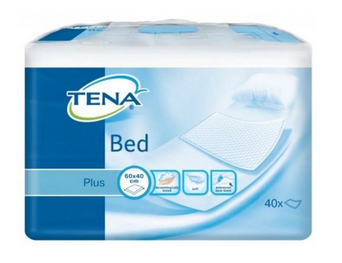 tena bed onderlegger plus 60 x 40 cm supersnel thuis