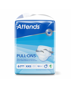 ** Attends Pull-Ons Plus 6 XXS