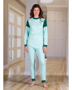 Hansop tricot | rugrits - Mintgroen