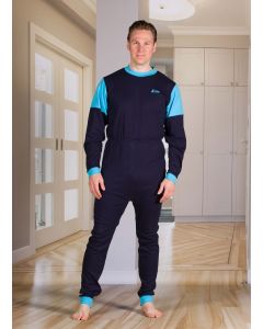 Hansop tricot | rugrits en beenrits - Donkerblauw