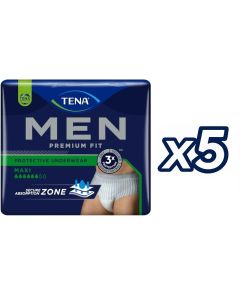TENA Men Premium Fit Small/Medium | 5 pakken