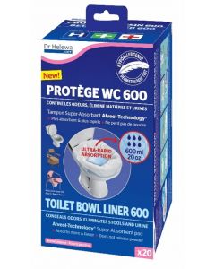 Dr. Helewa Opvangzakken voor het Toilet | 20 stuks
