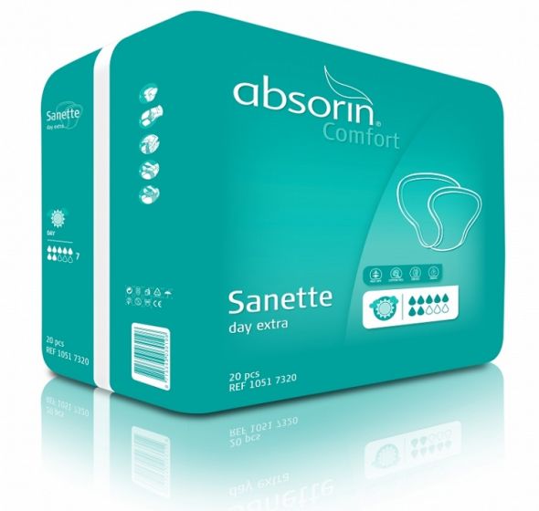 Absorin Comfort Sanette Day Extra