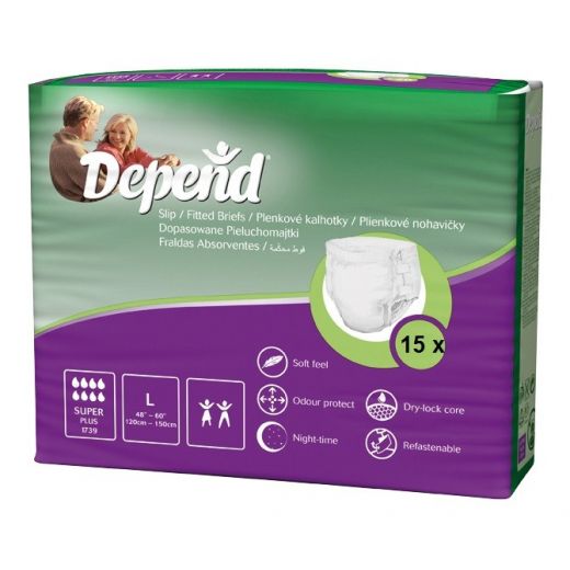 Depend Slip Super Plus - Large
