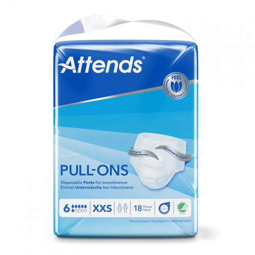 ** Attends Pull-Ons Plus 6 XXS ** Attends Pull-Ons Plus 6 XXS