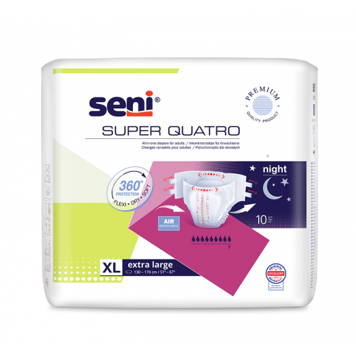 ** Seni Super Quatro slips Extra Large ** Seni Super Quatro slips Extra Large