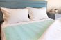 Wasbare Onderlegger | tweepersoons | 180 x 85 cm | met instopstrook