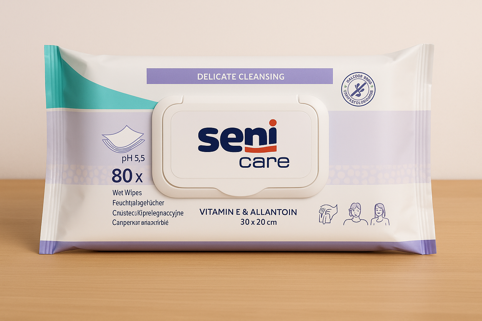 Seni Care vochtige doekjes 80 stuks