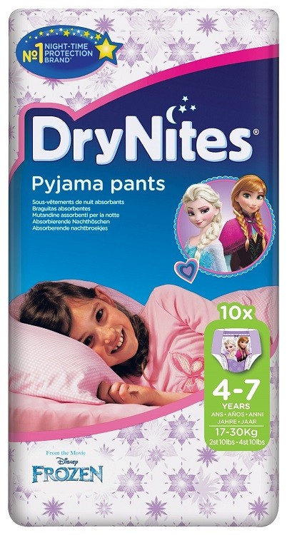 drynites for girls