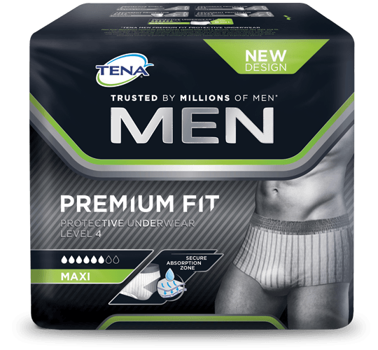 tena men premium fit