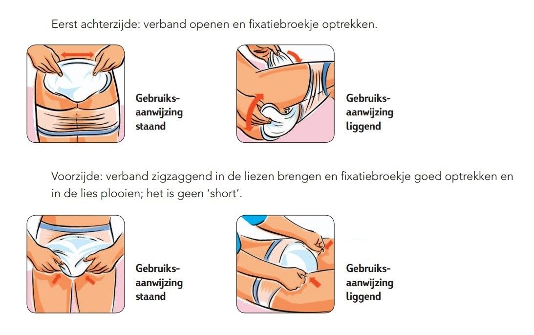 aanleggen tena comfort