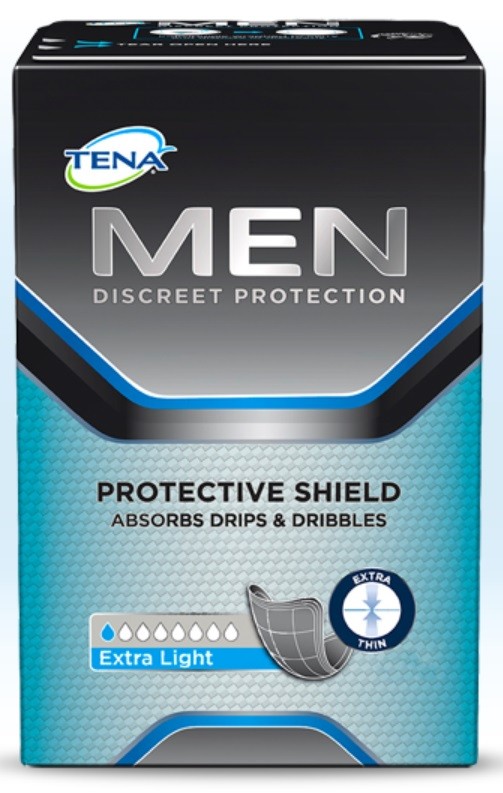 tena men discreet protection extra light